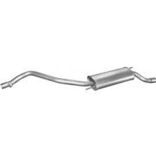 Hovedbilde Bakre eksospotte 2.4D 90-95 POLMO 30.41 VW T4